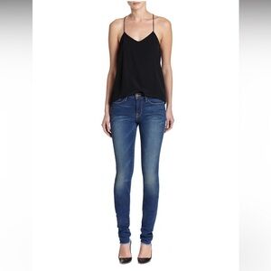 FRAME Forever Karlie Mid Rise Super-Model Length Skinny Jeans